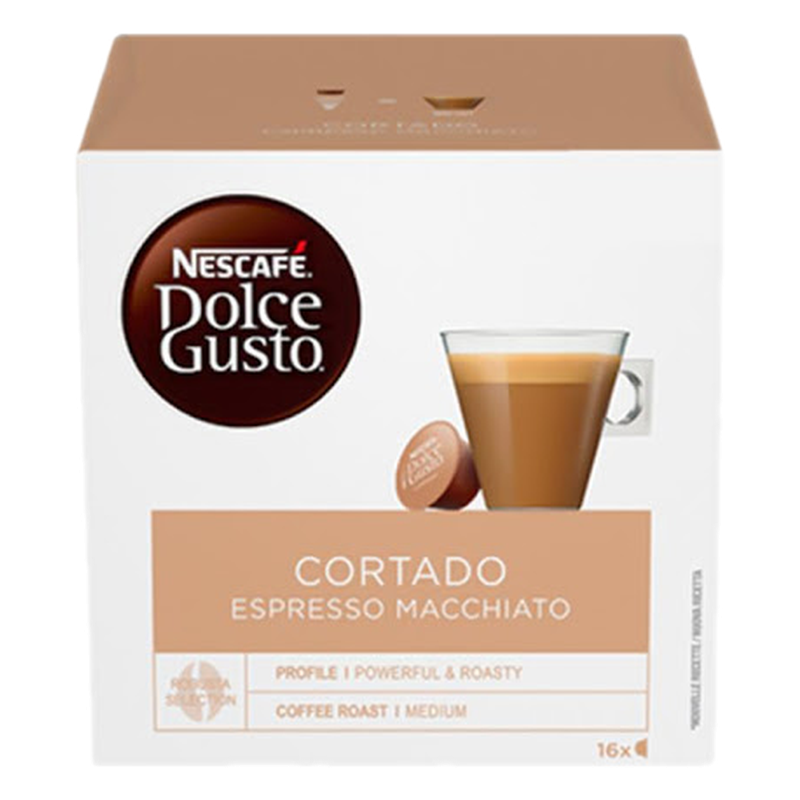 Café En Cápsula Cortado Dolce Gusto 16 Unidades