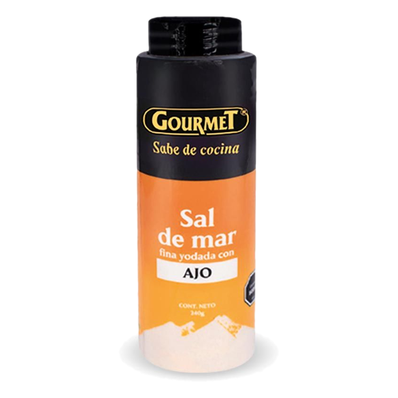 Sal De Mar Gourmet Con Ajo 240 G