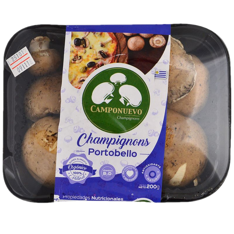 Champiñón Portobello Camponuevo 200 G