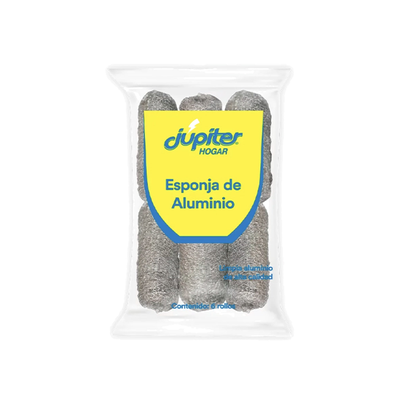 Esponja De Aluminio Jupiter 6 Rollos