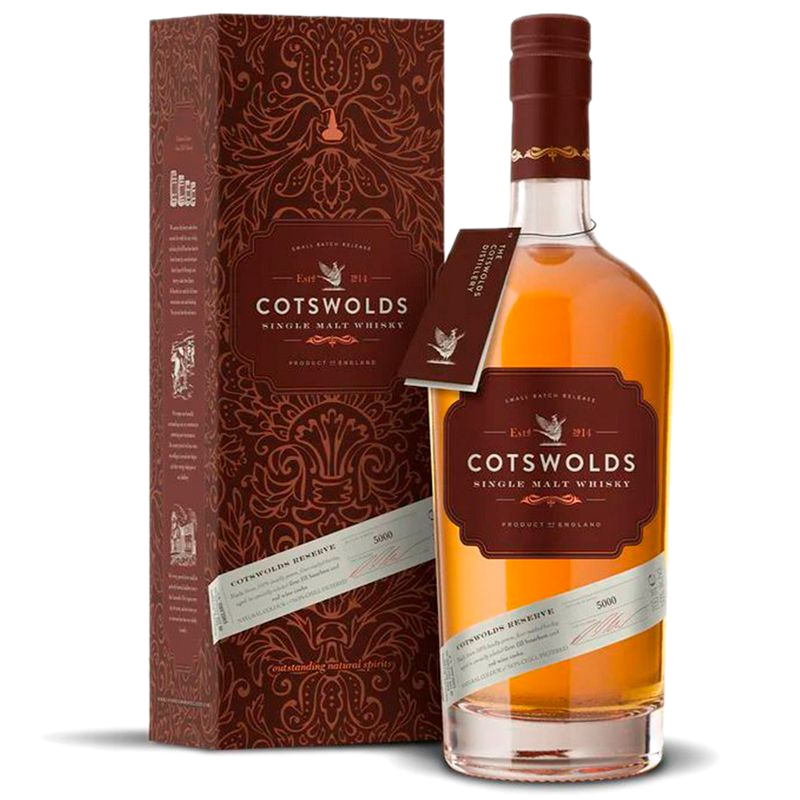 Whisky Inglés Costwolds Reserve 700 Ml