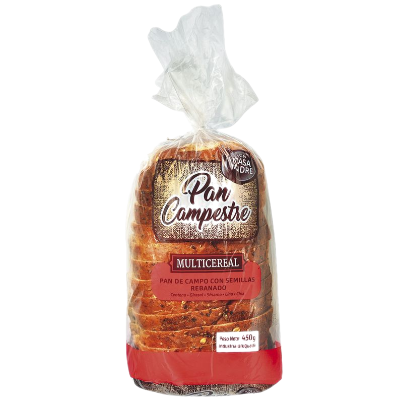 Pan Multicereal Campestre Masamadre 450 G
