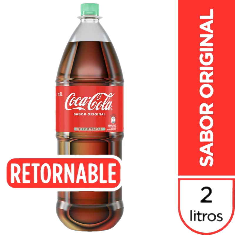 Refresco Coca Cola 2 L Retornable