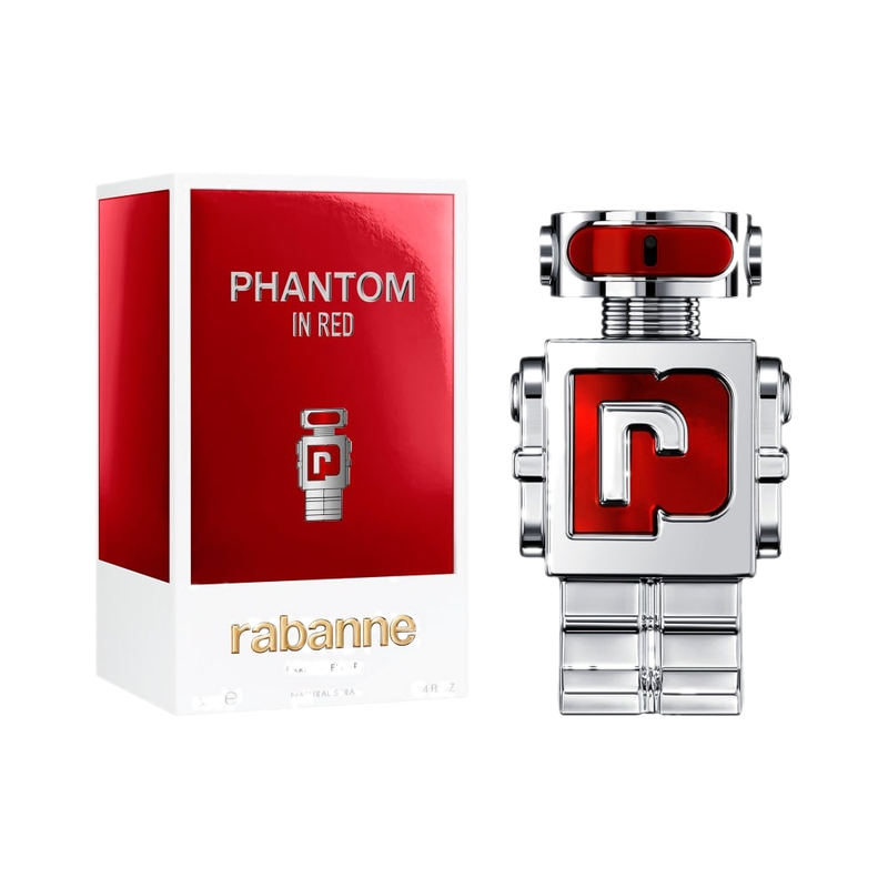 Perfume Rabanne Phantom In Red Men Parfum Elixir 100 Ml