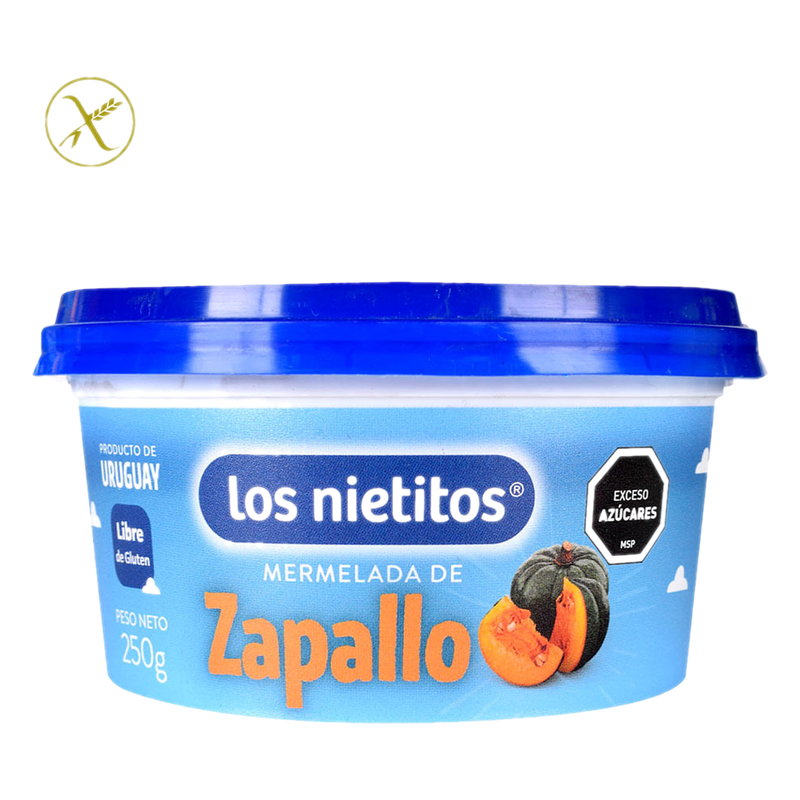Mermelada Los Nietitos Sabor Zapallo Pote 250 G