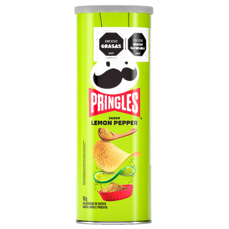 Papas Fritas Pringles Lemon Pepper 105 G