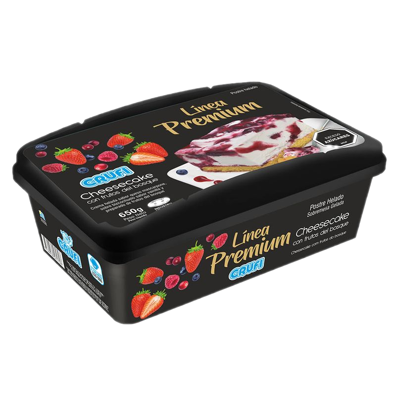 Postre Crufi Cheese Cake Frutos Del Bosque 650 G