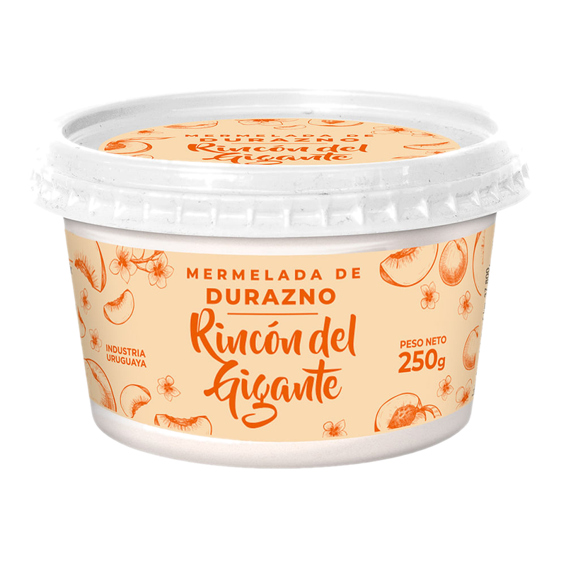 Mermelada De Durazno Rincon Del Gigante 250 G