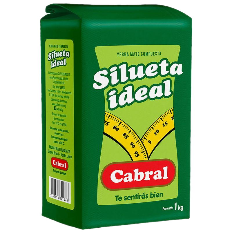 Yerba Cabral Silueta Ideal 1 Kg