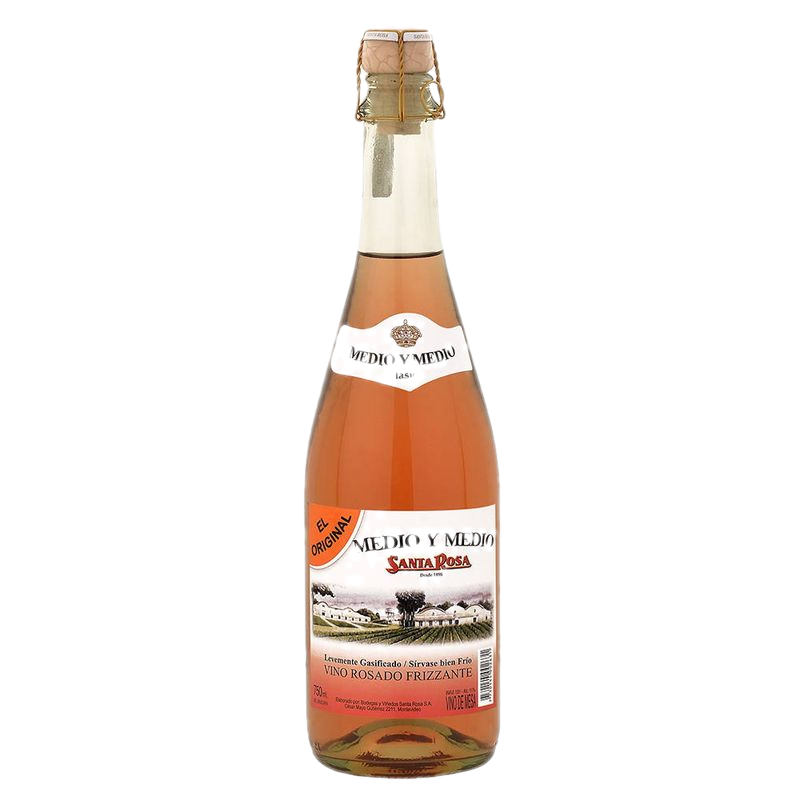 Rosado Medio & Medio Santa Rosa Envase Retornable No Incluido
