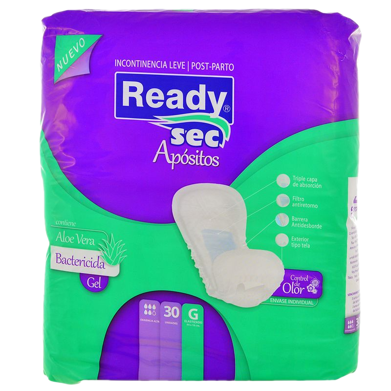 Apósito Ready Sec G 30 Unidades