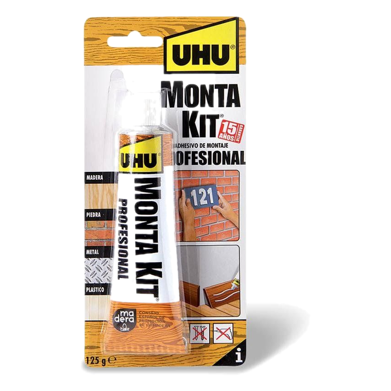Adhesivo Montaje Uhu Montakit 125 G