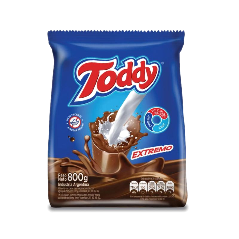 Achocolatado Toddy Cacao Original 800 G