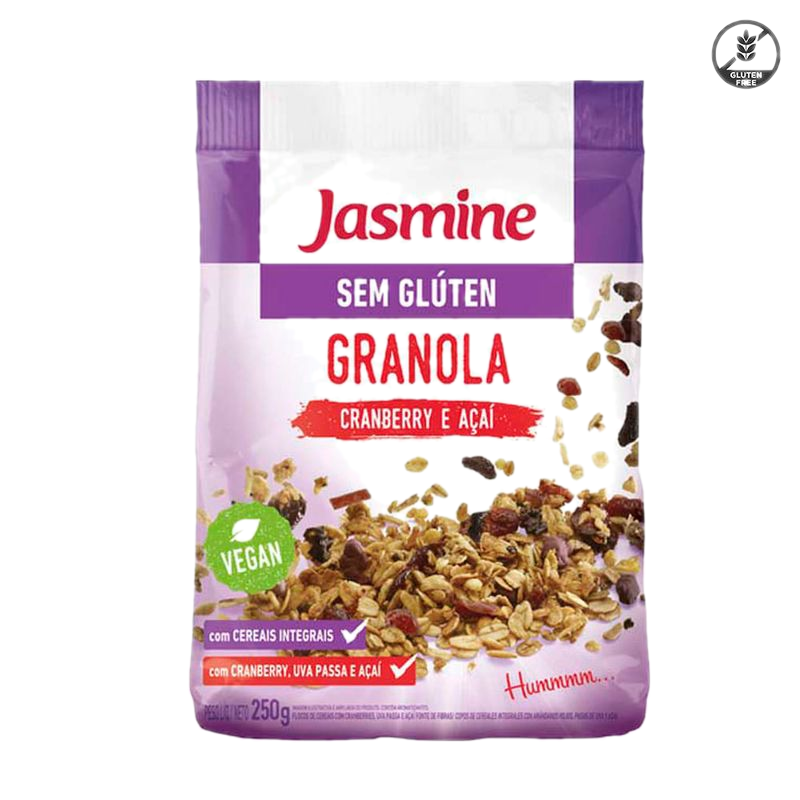 Granola Jasmine Arandanos Y Acaí Sin Gluten 250 G