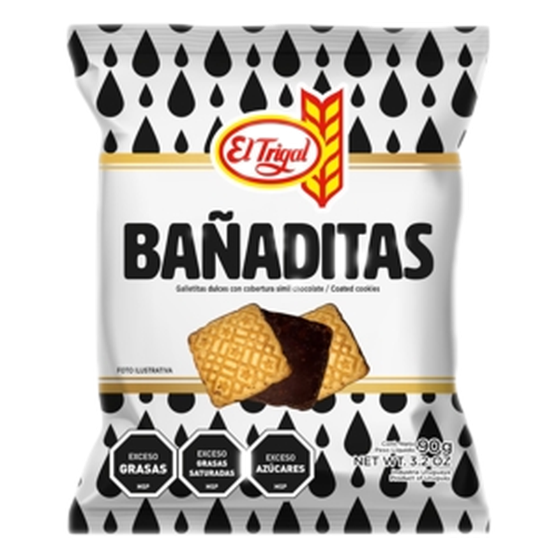 Galletitas Bañadas En Chocolate El Trigal 90 G