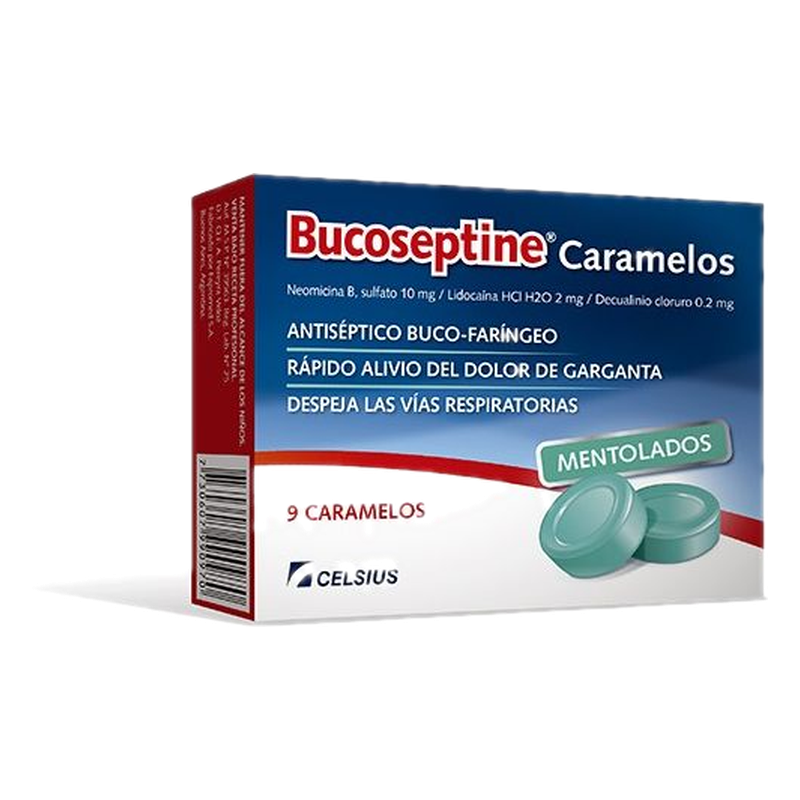 Bucoseptine X 9 Caramelos