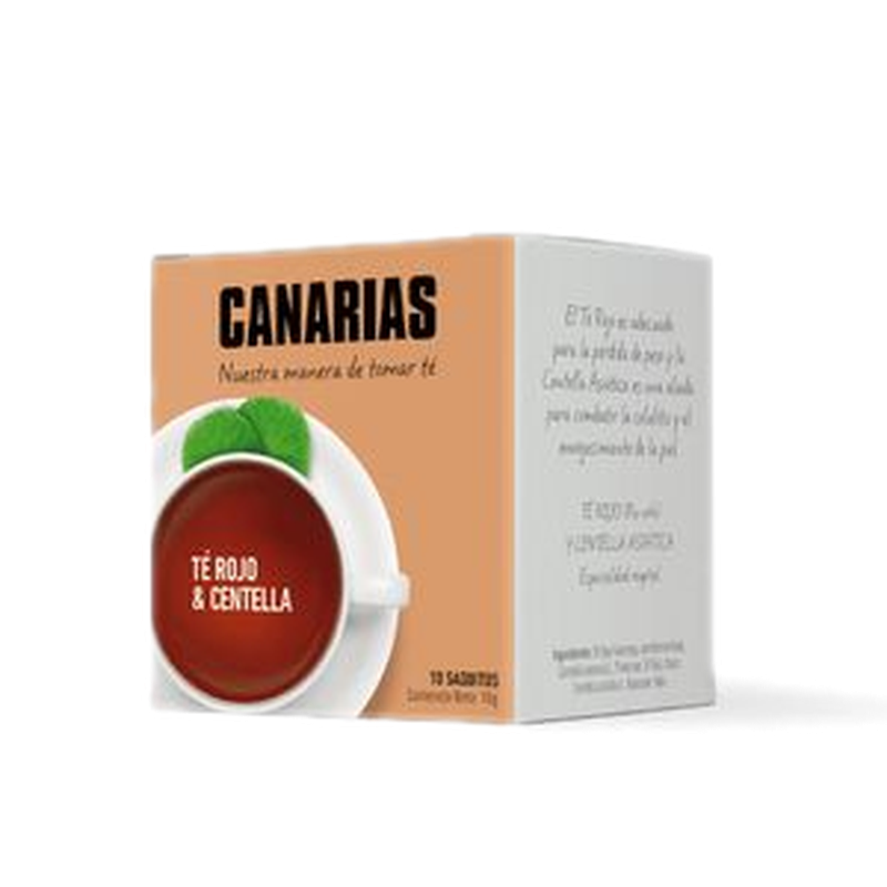 Te Rojo Y Centella Canarias 10 Unidades