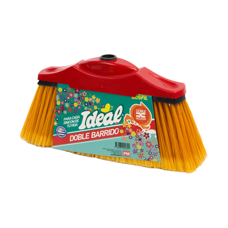 Escoba Ideal Doble Barrido Con Cabo