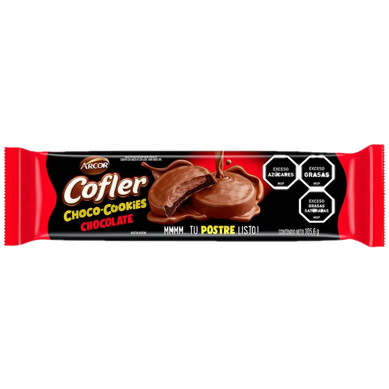 Galletitas Bañadas Cofler Chocolate 105.6 G