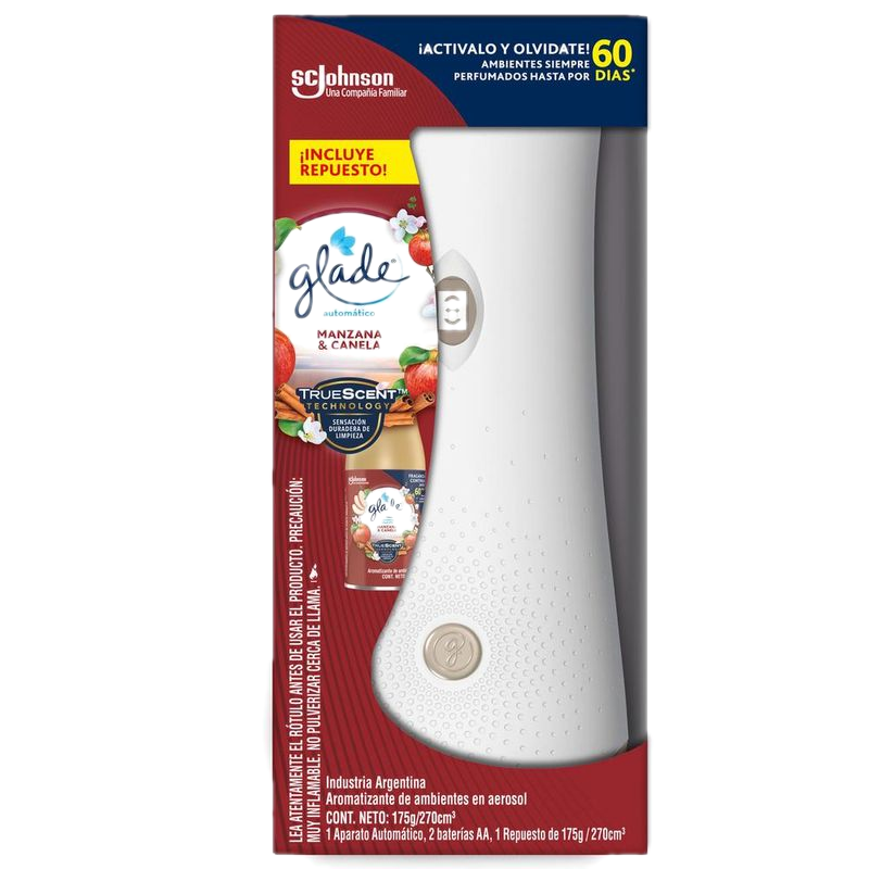 Desodorante Ambiente Glade Automático Aparato + Repuesto