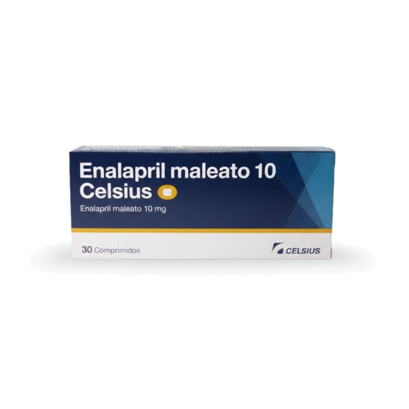 Enalapril Maleato 10 Mg 30 Comprimidos