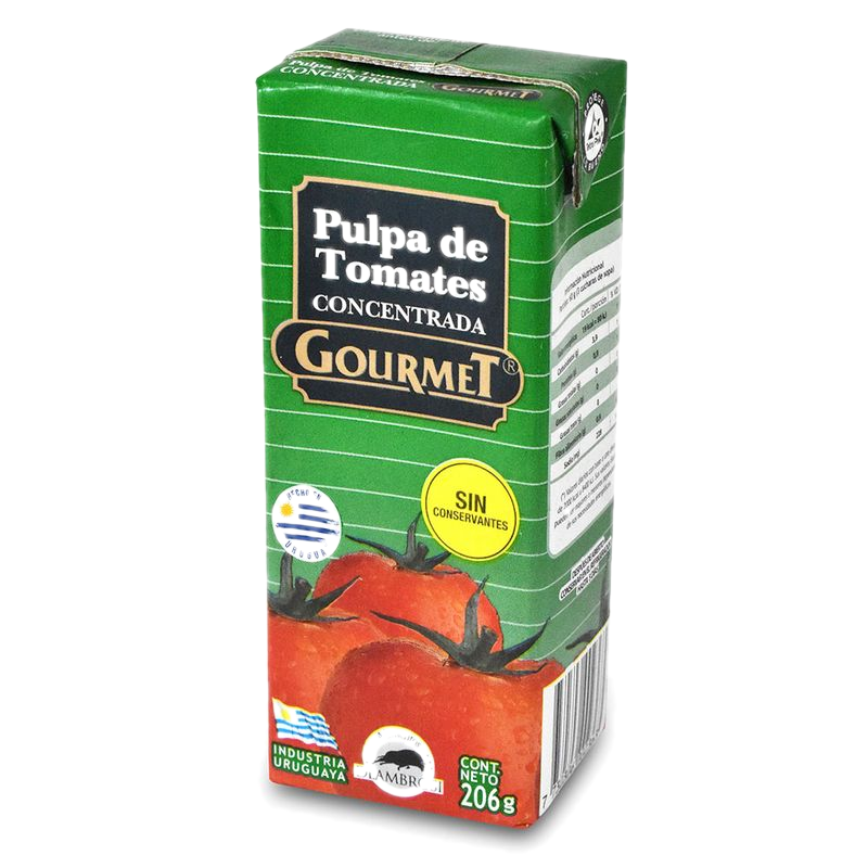 Pulpa De Tomate Gourmet 206 G