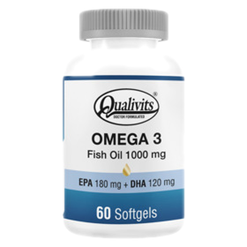 Qualivits Omega 3 Fish Oil 1000 Mg [60 Tab.]