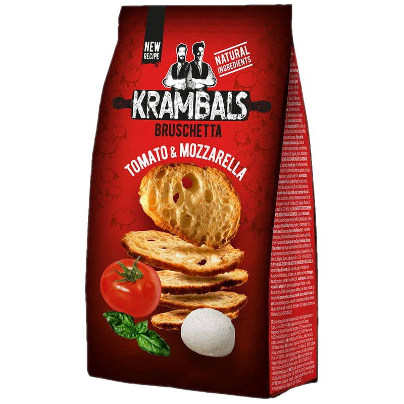 Bruschetta Tomate Y Muzzarella Krambals 140 G