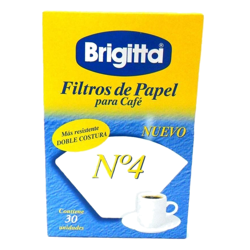 Papel Filtro Brigitta N° 4