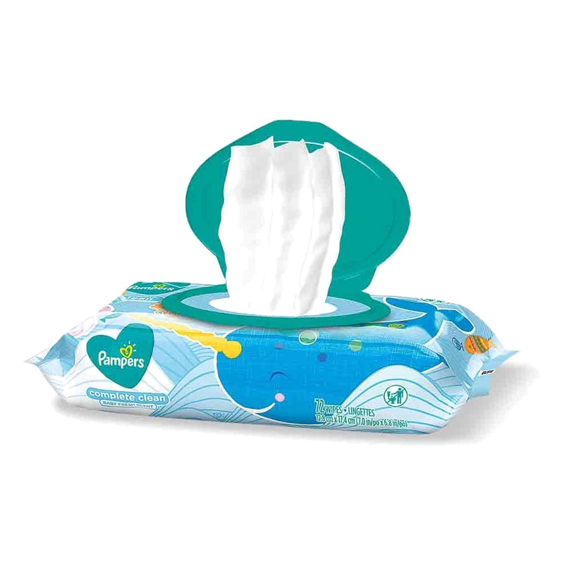Toallitas Pampers Scent 72 Unidades