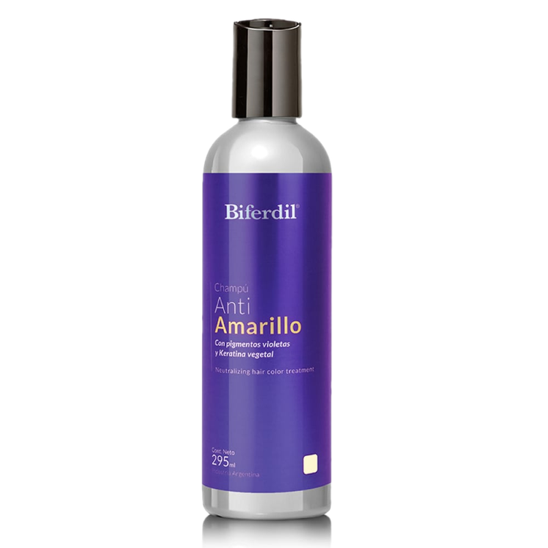 Shampoo Biferdil Antiamarillo 295 Ml