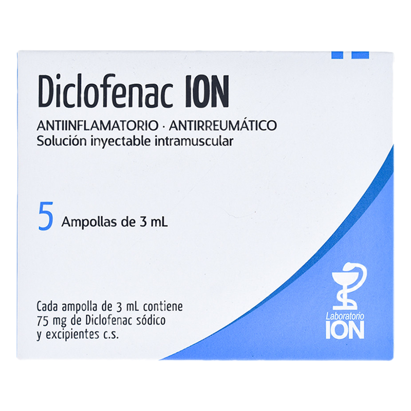 Diclofenac Ion X 5 Ampollas