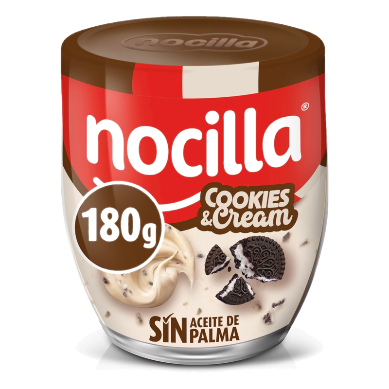 Crema De Avellanas Nocilla Cookies & Cream 180 G