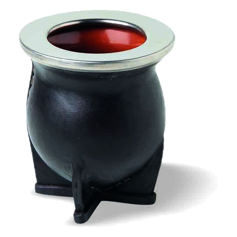 Mate De Ceramica Forrado De Cuero