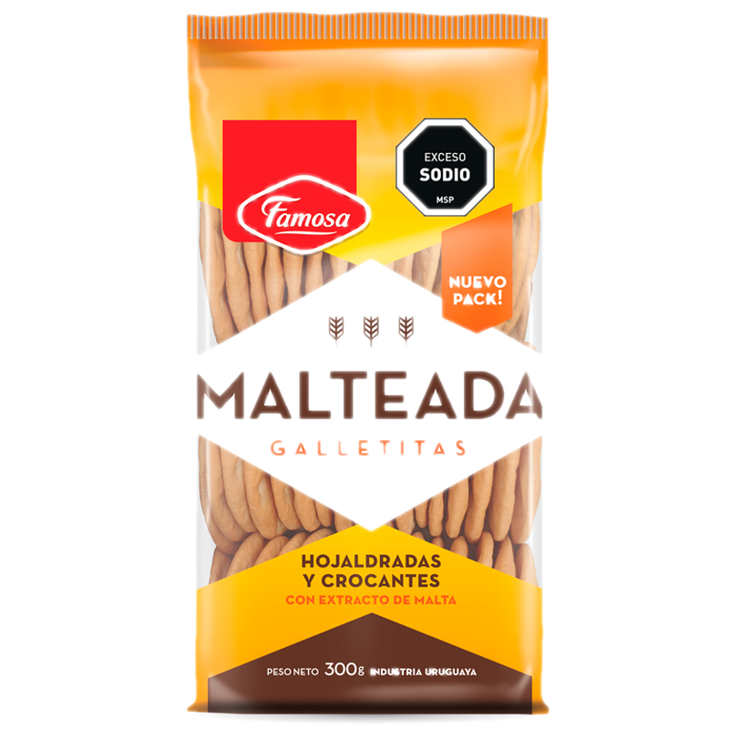 Galleta Famosa Malteada 300 G