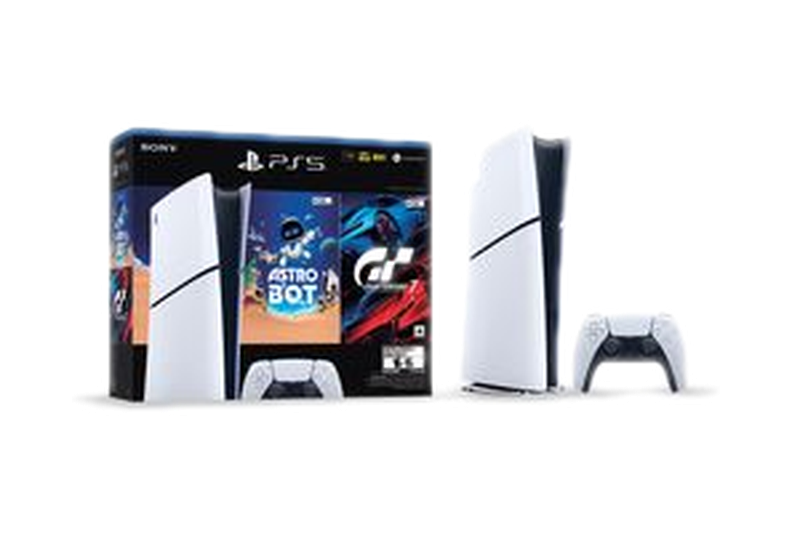 Consola Sony Ps5 Playstation 5 Digital Slim Con 2 Juegos (astro Bot + Gran Turismo)