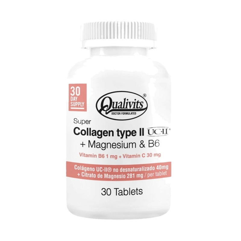 Colágeno Tipo Ii Qualivits 30 Tabletas