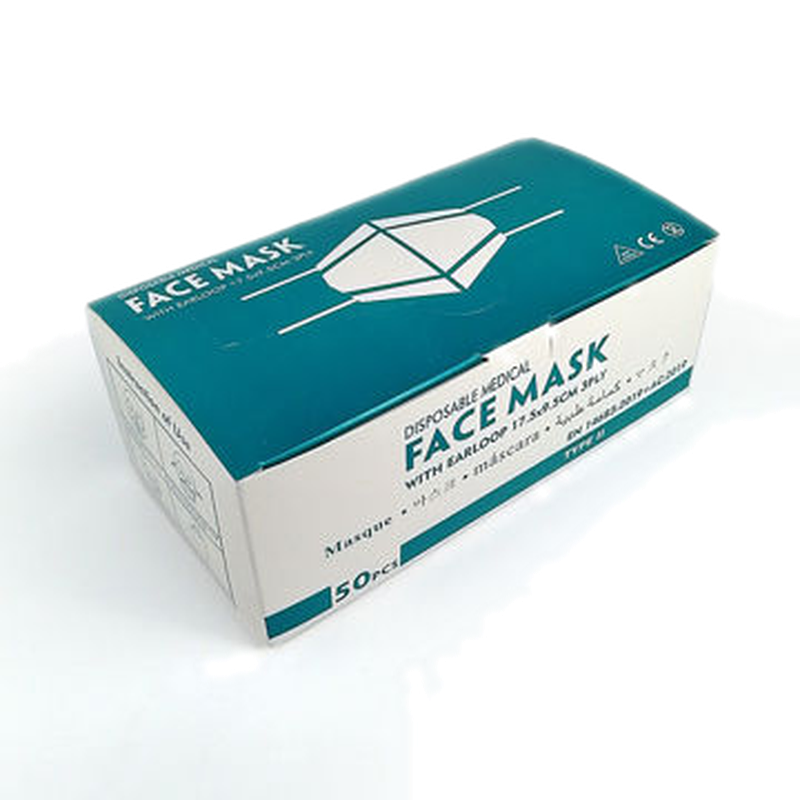 Face Mask Tapaboca Descartables 50 Unidades