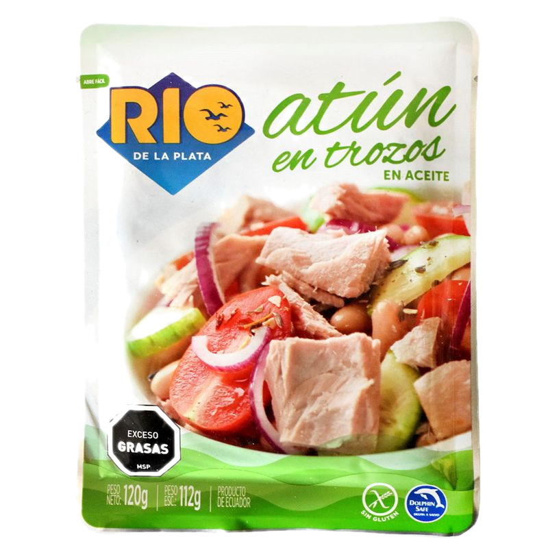 Atún En Trozos En Aceite Rio De La Plata 500 G