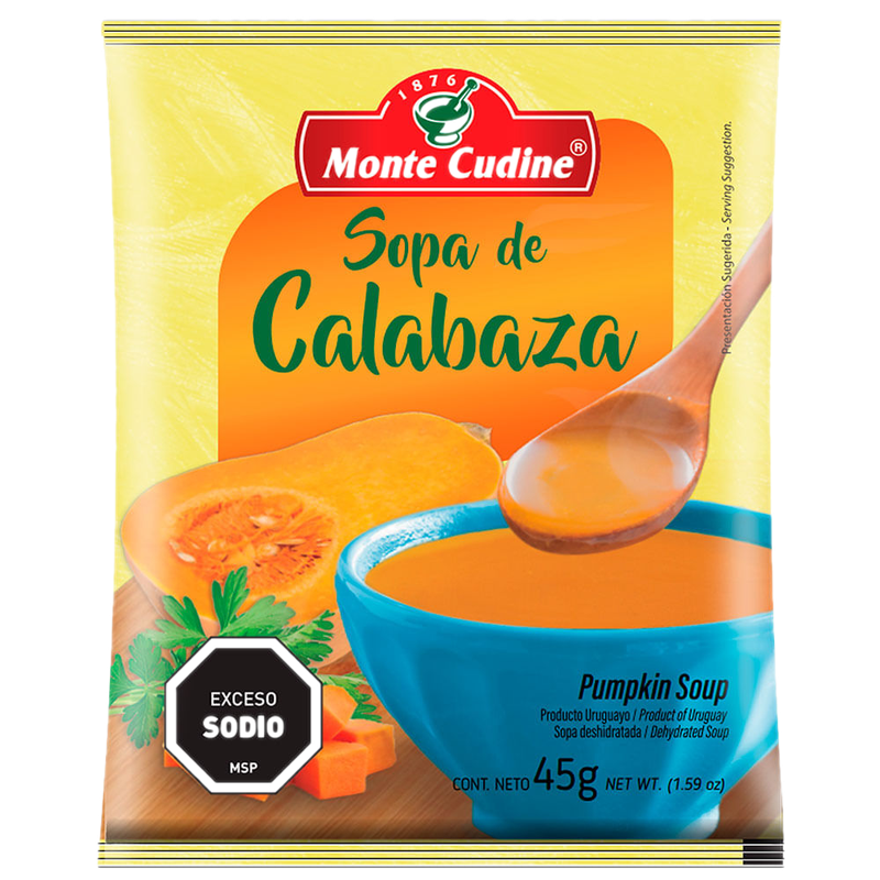 Sopa De Calabaza Monte Cudine 45 G
