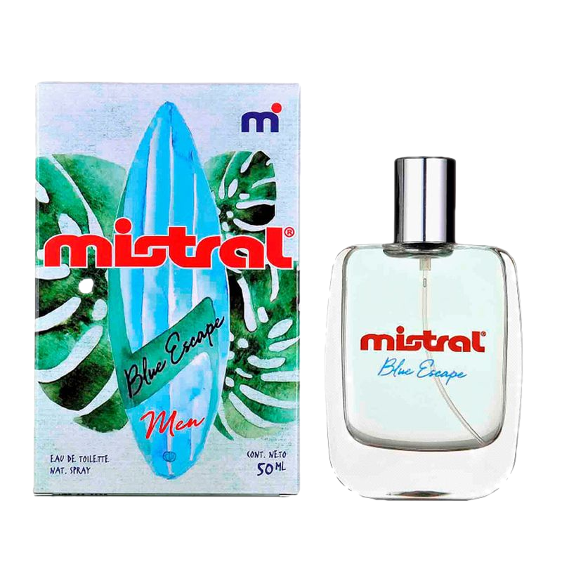 Eau De Toilette Mistral Blue Escape 50 Ml