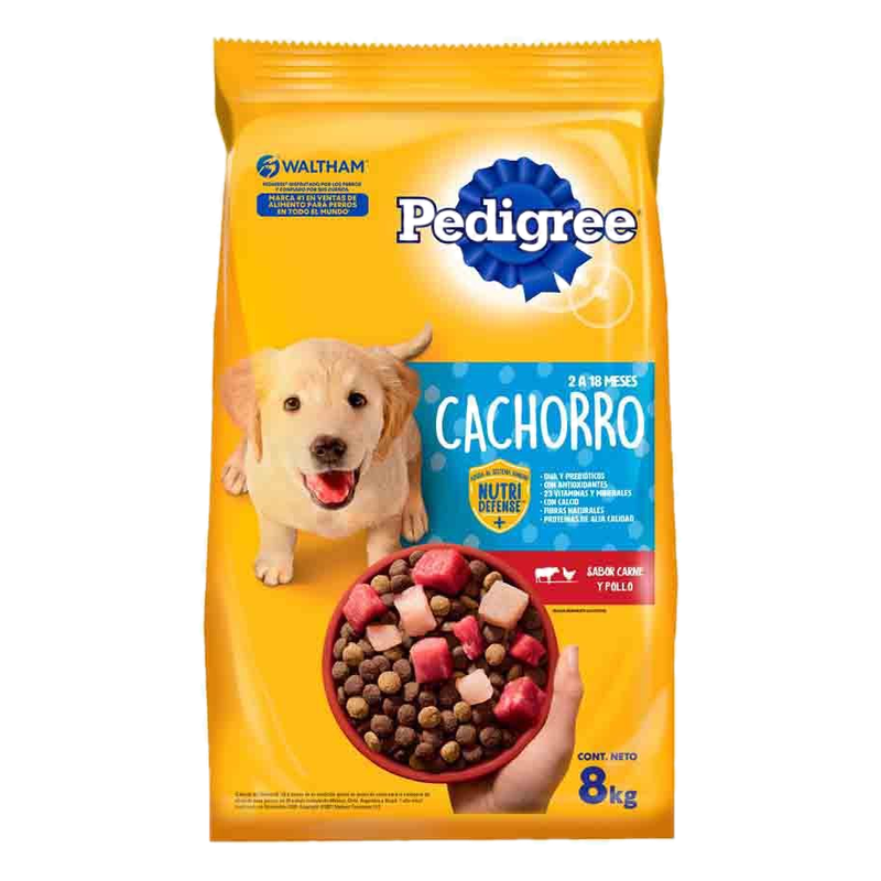Alimento Para Perros Cachorros Pedigree 8 Kg