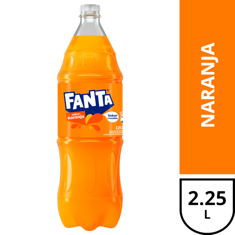 Refresco Fanta Naranja Descartable 2.25 L