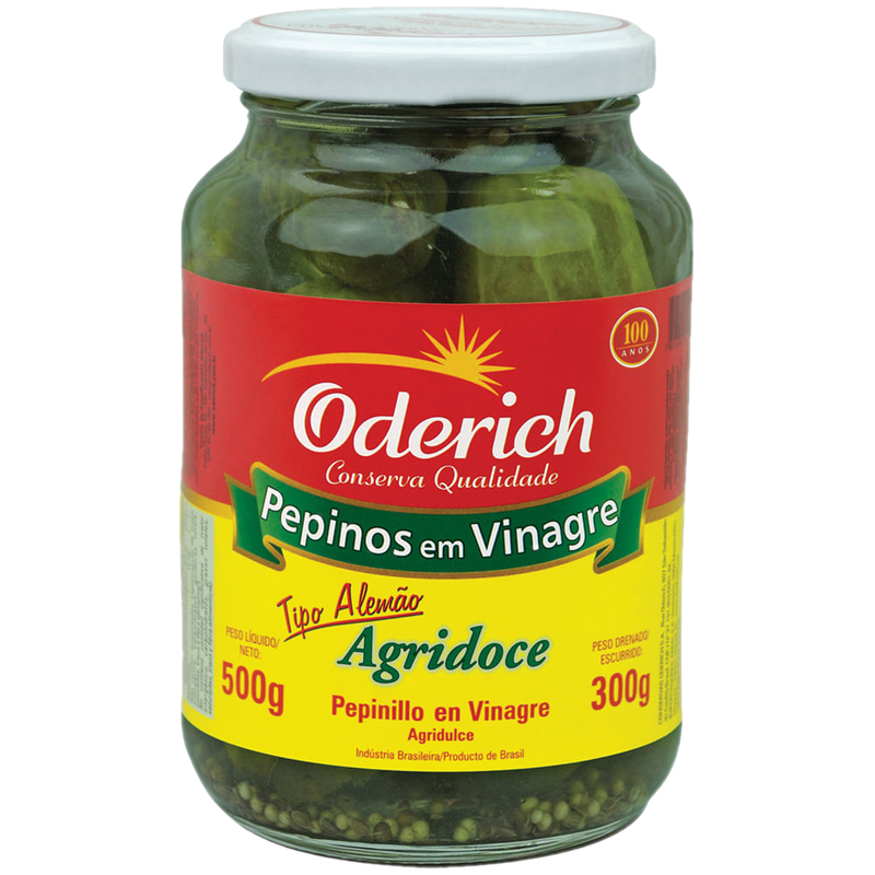 Pepinos Agridulces Oderich 500 G