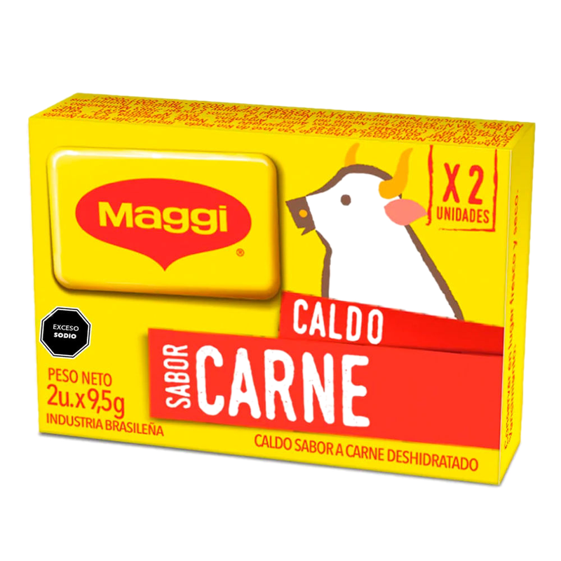 Caldo Maggi Carne 2 Unidades