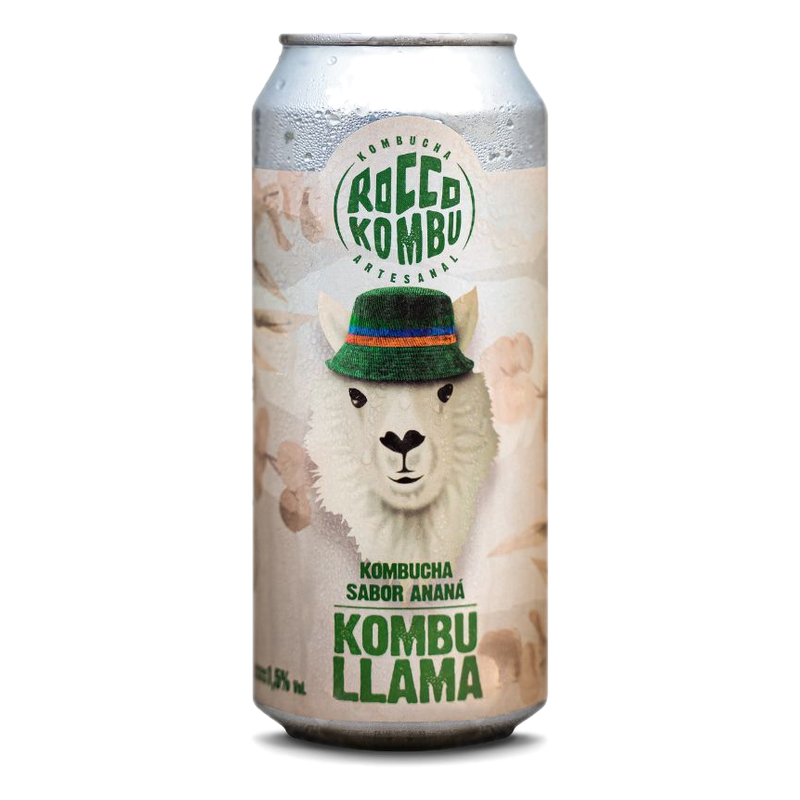 Kombucha Rocco Kombu Ananá Lata 355 Ml