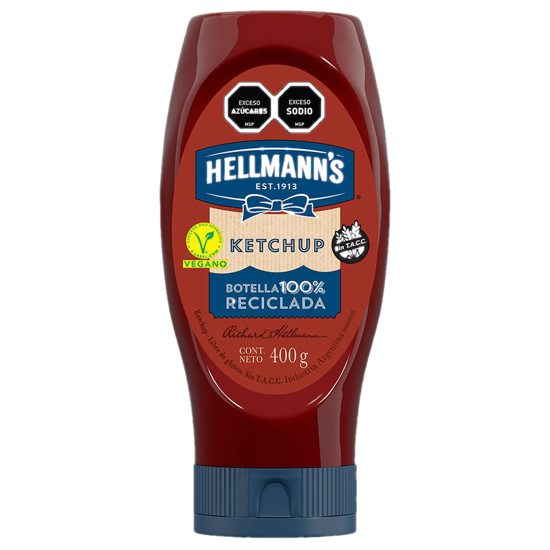 Salsa Kétchup Hellmanns 400 G