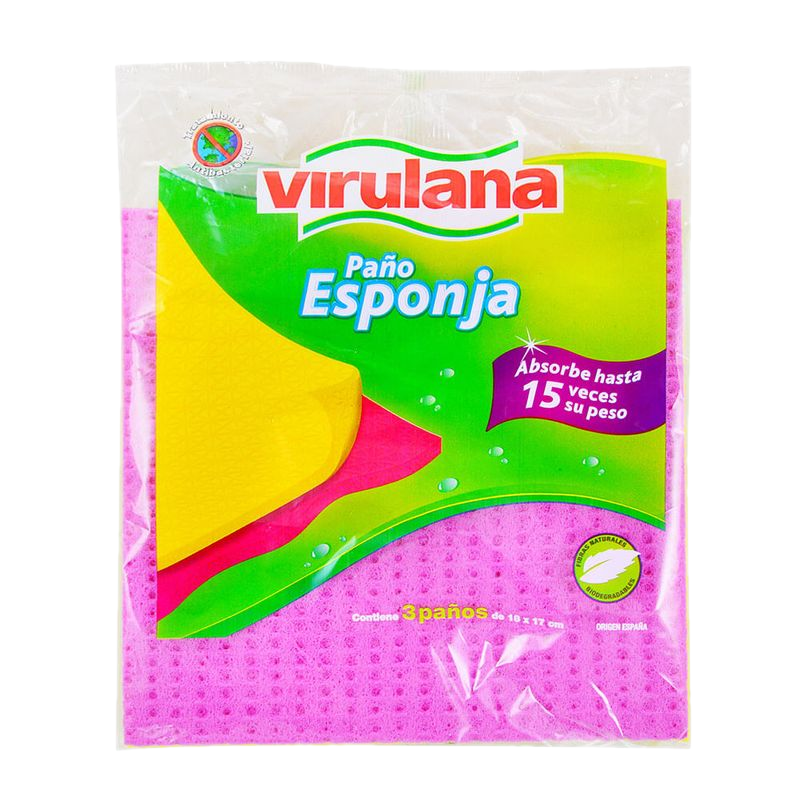 Paño 3x2 Virulana Esponja