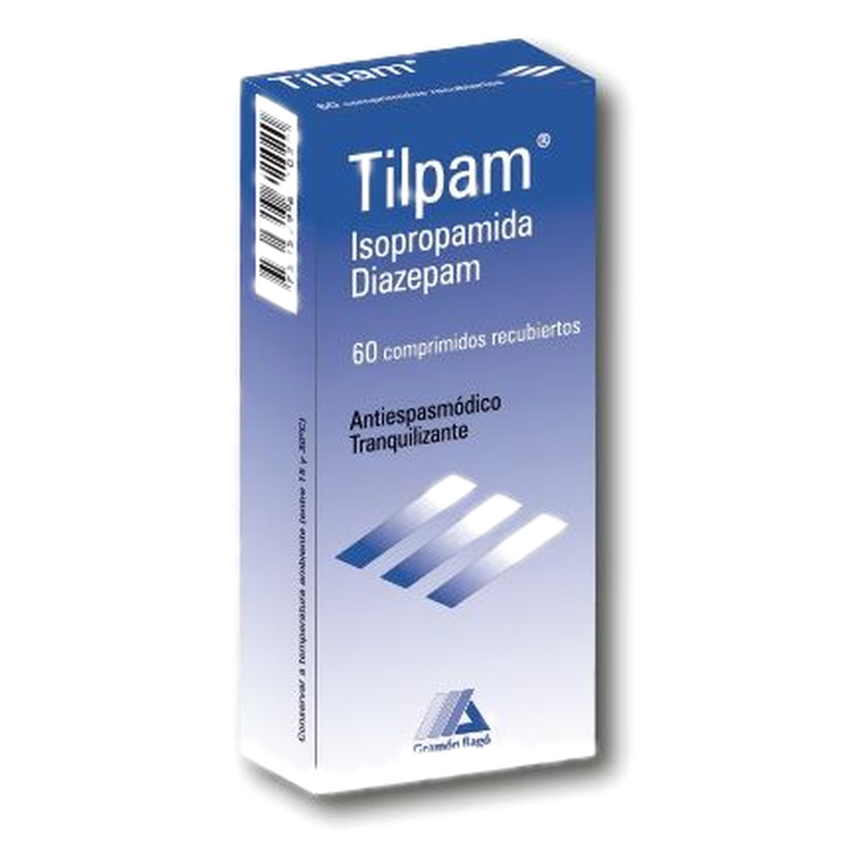 Tilpam X 60 Comprimidos