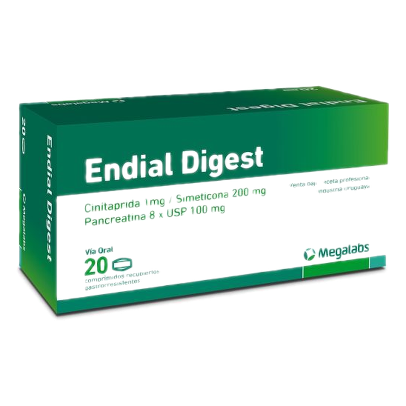 Endial Digest X 20 Comprimidos